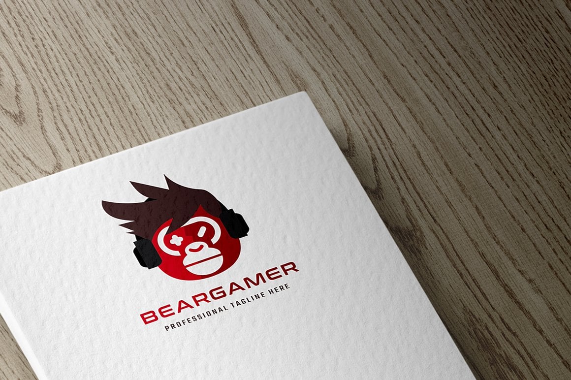 Template #154479 Bear Game Webdesign Template - Logo template Preview