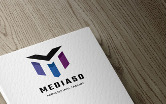 Mediaso Letter M Logo Template