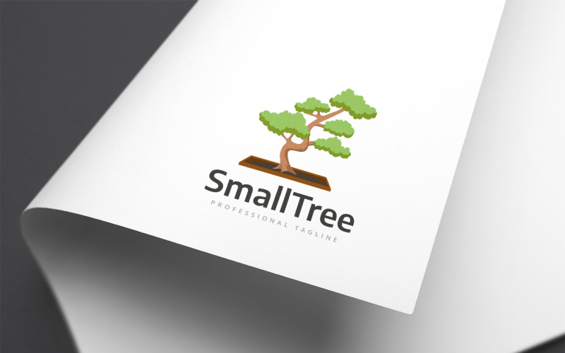 Small Tree Logo Template