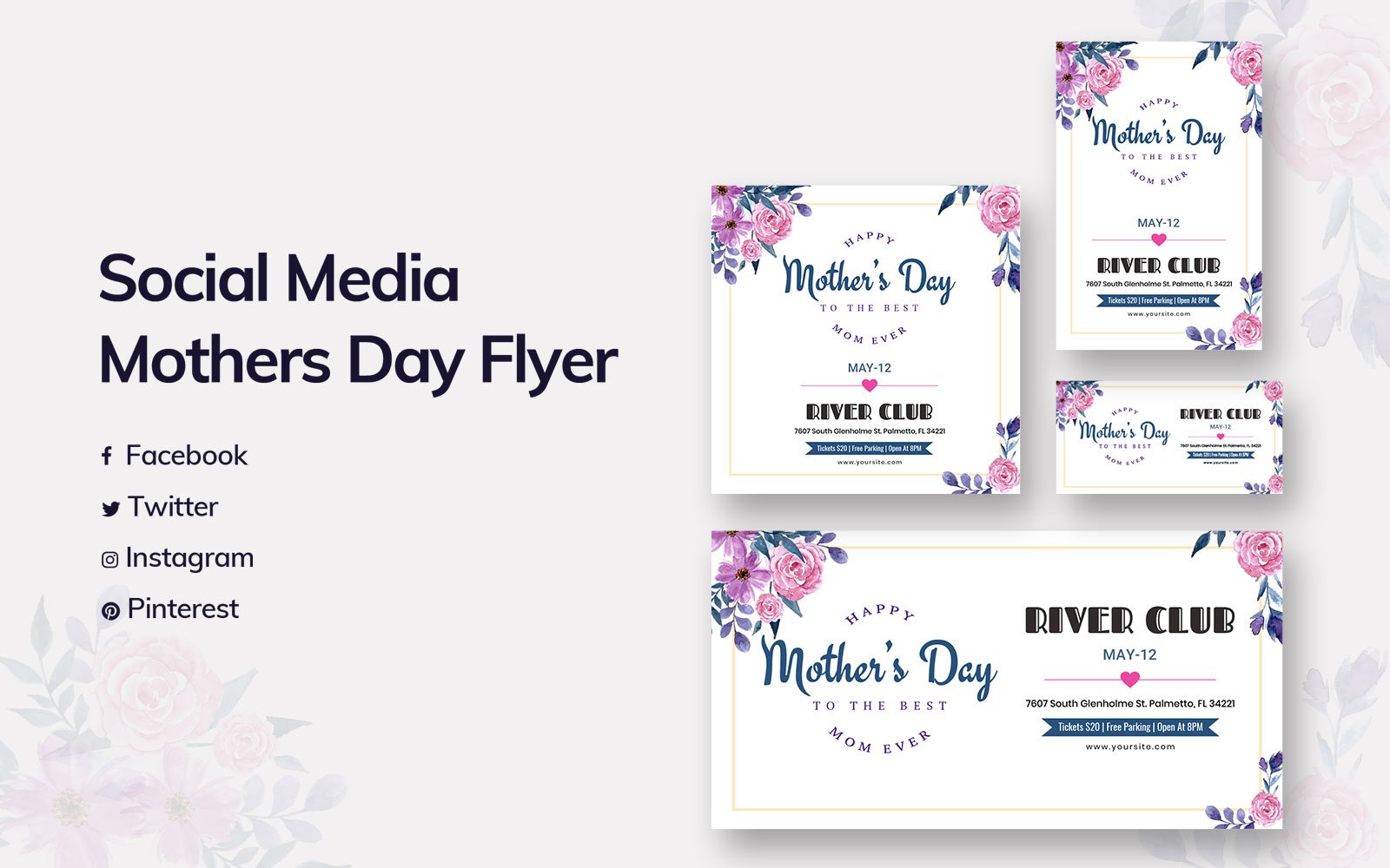 Kit Graphique #154537 Mothers Jour Divers Modles Web - Logo template Preview