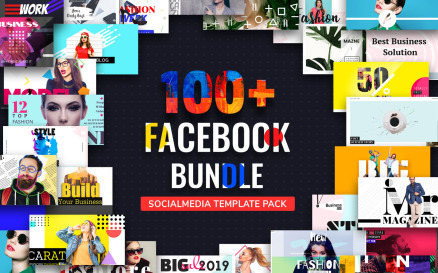 Facebook Post Bundle Social Media