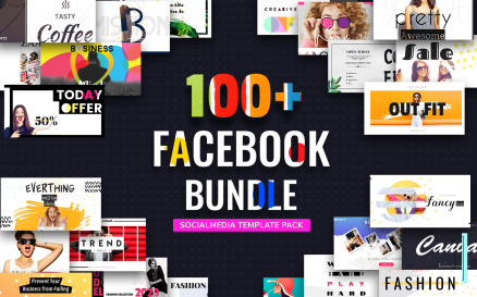 Facebook Post Bundle II Social Media