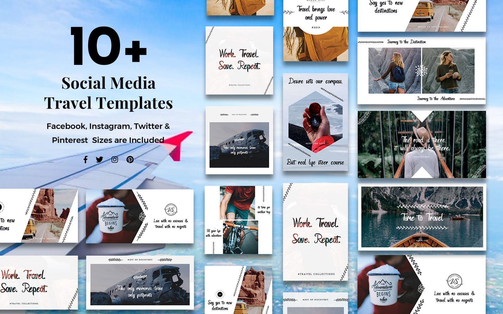 Kit Graphique #154593 Social Mdia Divers Modles Web - Logo template Preview