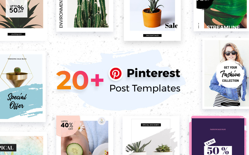 Pinterest Post Social Media Template