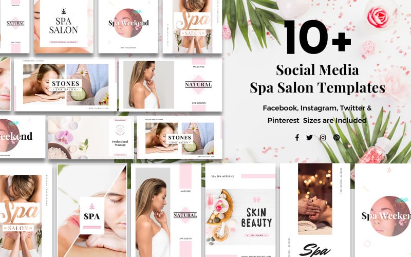 Spa/Salon Social Media Template