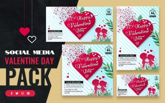 Valentines Day Social Media Template