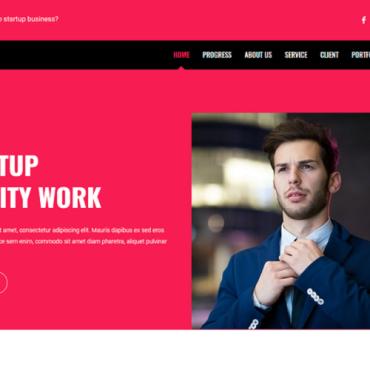 Page Startup Landing Page Templates 155077