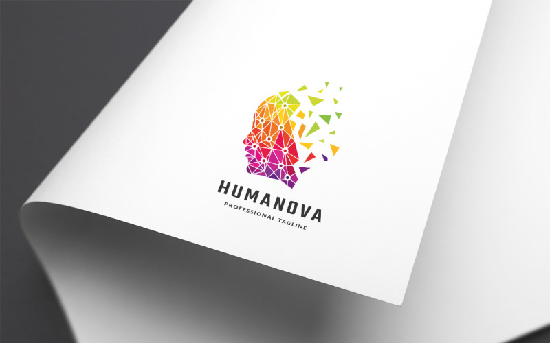 Humanova Logo Template