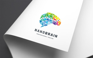 Nano Brain Logo Template