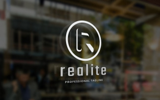 Realite Letter R Logo Template