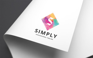 Simply Letter S Logo Template