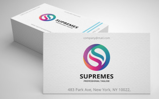 Supremes Letter S Logo Template