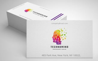 Techno Mind Logo Template