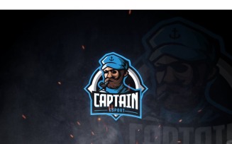 Esport Captain Esport Logo Template