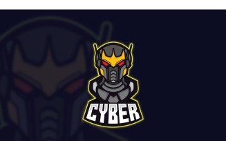 Esport Cyber Logo Template