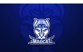 Esport Madcat Logo Template