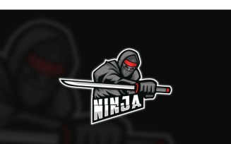 Esport Ninja Logo Template
