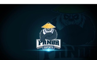 Esport Panda Logo Template