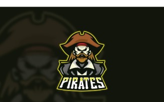 Esport Pirates Logo Template