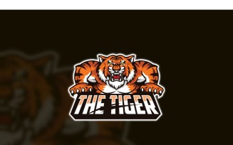 Esport The Tiger Logo Template