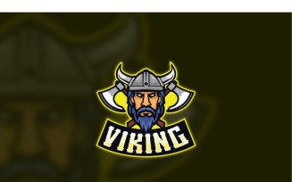 Esport Viking 2 Logo Template