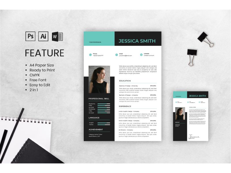 Cv Resume Jessica Smith №155239