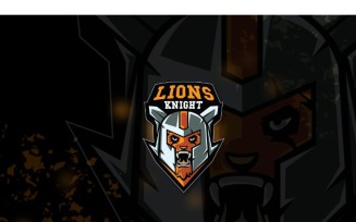 Esport Anubis Lion Logo Template