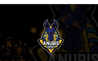 Esport Anubis Logo Template