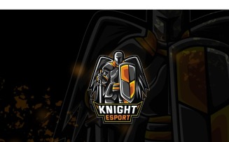 Esport Knight 3 Logo Template
