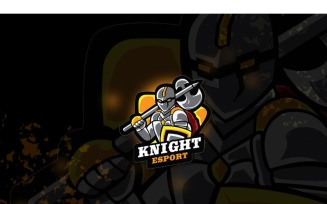 Esport Knight 4 Logo Template