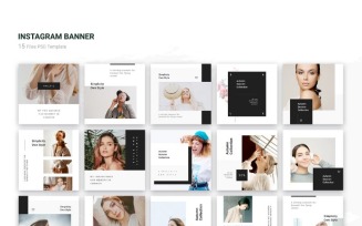 Instagram Banner Autumn Collection Social Media Template