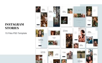 Instagram Stories Discount Fashion Social Media Template