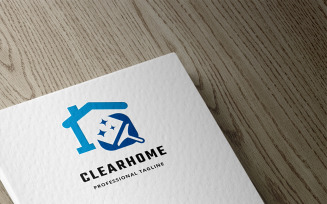 Clear Home Logo Template