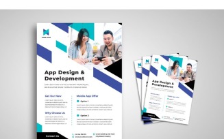 Flyer App Design & Development - Corporate Identity Template