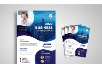 Flyer Business Conference 2022 v2 - Corporate Identity Template