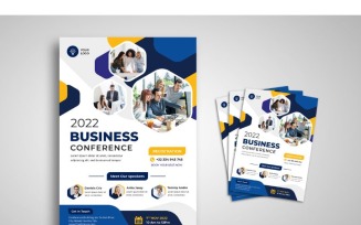 Flyer Business Conference 2022 V3 - Corporate Identity Template