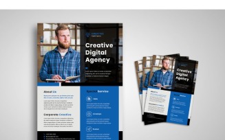 Flyer Creative Digital Agency - Corporate Identity Template