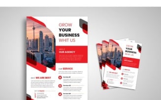 Flyer Grow Up Business - Corporate Identity Template