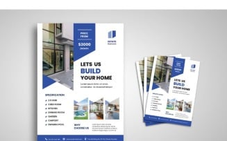 Flyer Build Your Home - Corporate Identity Template