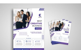 Flyer Creative Business 2022 - Corporate Identity Template
