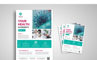 Flyer Health Service 2 - Corporate Identity Template