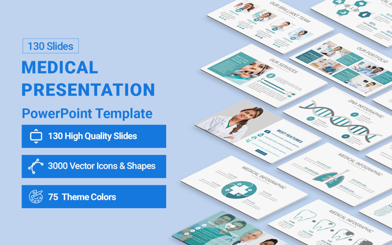 Medical & Healthcare Presentation PowerPoint template PowerPoint Template