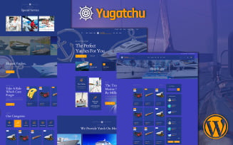 Yugatchu Luxury Yacht Club Service and Marine shop WooCommerce Theme