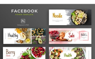 Facebook Template Food Adventure for Social Media