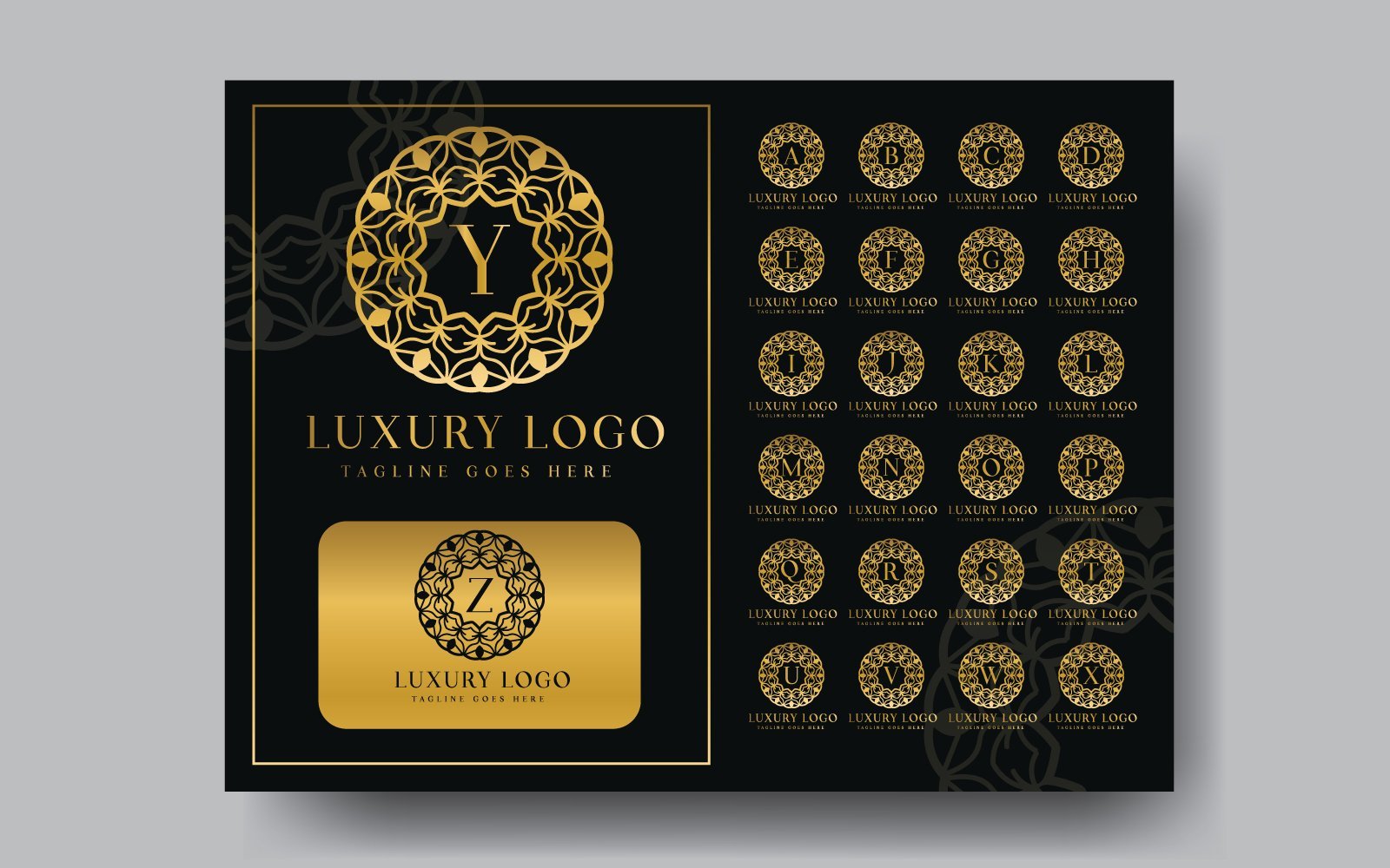 Template #155830 Flourish Logo Webdesign Template - Logo template Preview