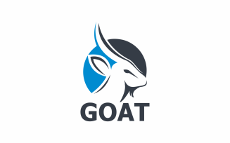 Goat animal Logo Template