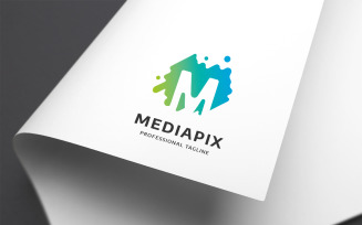 Mediapix Letter M Logo Template