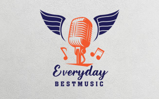 Music Logo design Template
