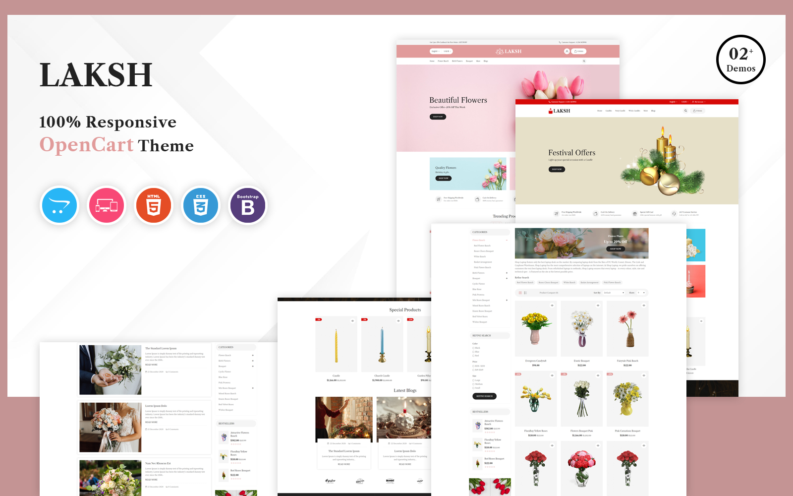 Template #156077 Rose Gift Webdesign Template - Logo template Preview