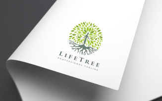 Life Tree Logo Template